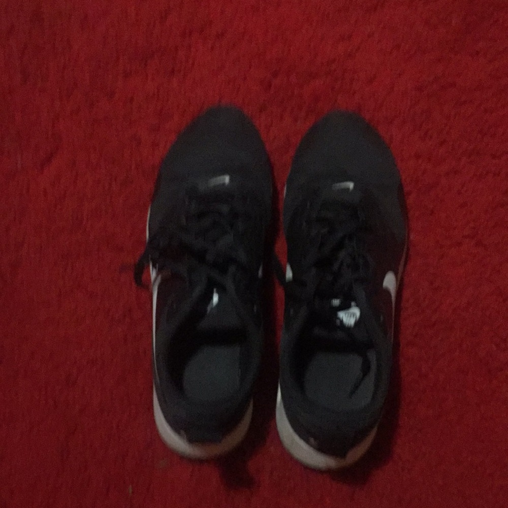 Pair of Nikes and name brand